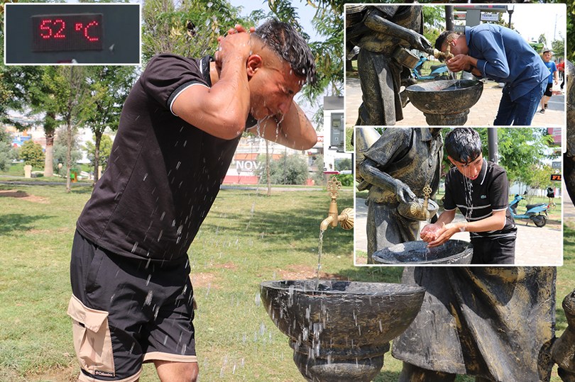 Şanlıurfa’da termometreler 52 dereceyi gösterdi