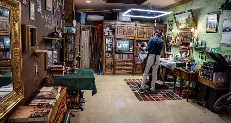 Bu berbere girenler zamanda yolculuk yapıyor