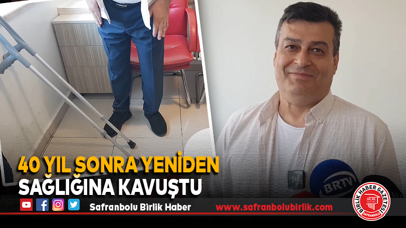 40 yıl sonra yeniden sağlığına kavuştu