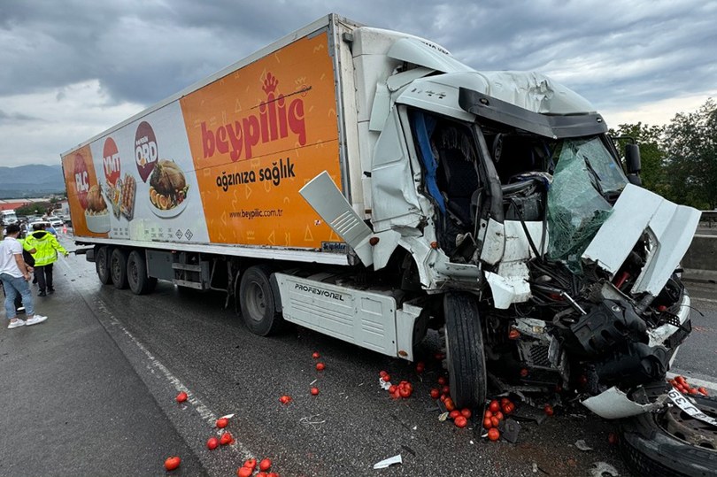 Beypiliç tırı dehşet saçtı