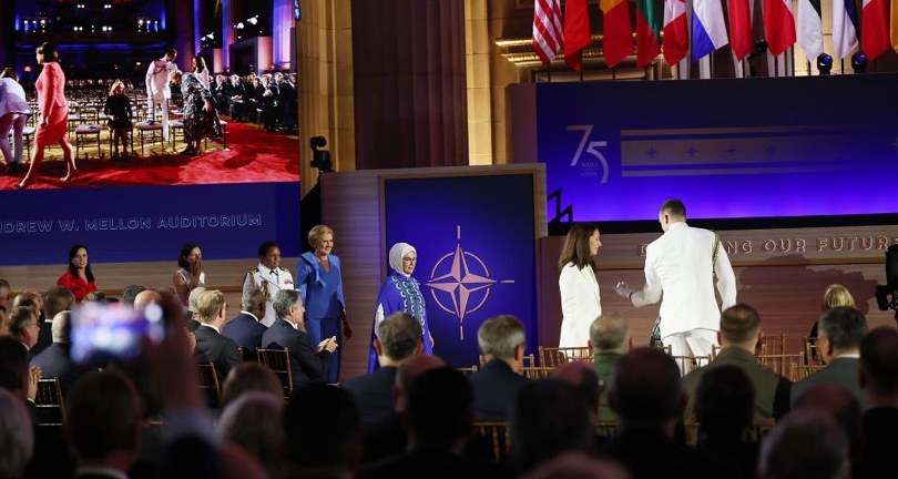 Cumhurbaşkanı Erdoğan, NATO’nun 75. Yılı Anma Etkinliği’ne katıldı