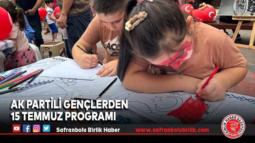 AK Partili gençlerden 15 Temmuz programı