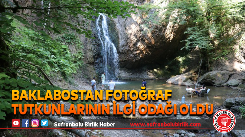 Baklabostan Tabiat Parkı ziyaretçilerini ağırlıyor