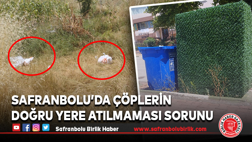 Safranbolu’nda Çevre Kirliliği Endişesi