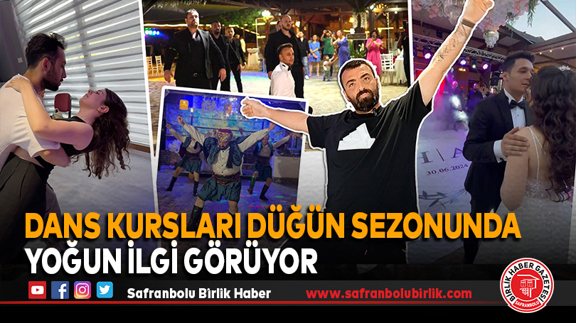 Dans Kursları Düğün Sezonunda Yoğun İlgi Görüyor