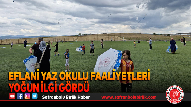 Eflani Yaz Okulu Faaliyetleri Yoğun İlgi Gördü