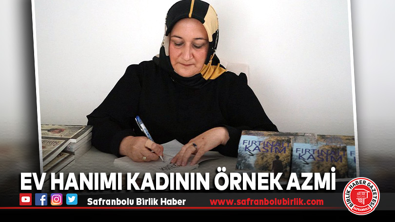 Ev hanımı kadının örnek azmi