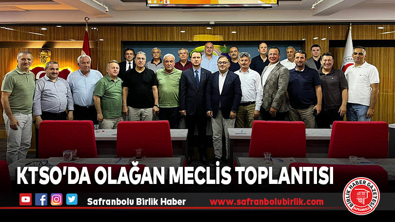 KTSO Olağan Meclis Toplantısı Gerçekleştirildi