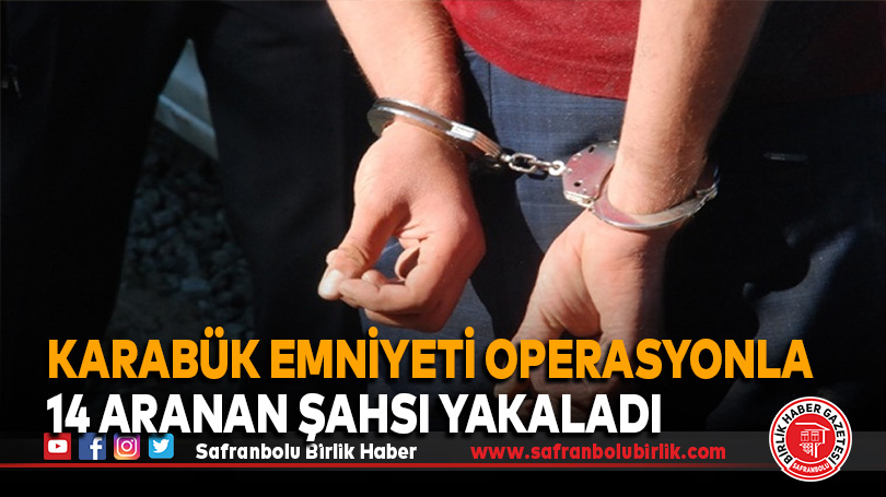 Hapis Cezası Bulunan 10 Kişi Yakalanarak Cezaevine Gönderildi