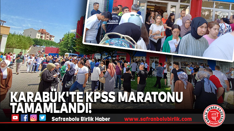 Karabük’te KPSS Maratonu tamamlandı!