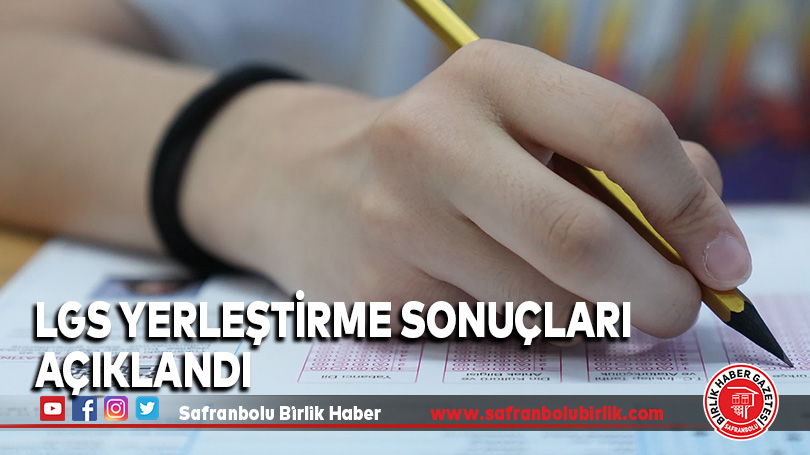 LGS yerleştirme sonuçları açıklandı