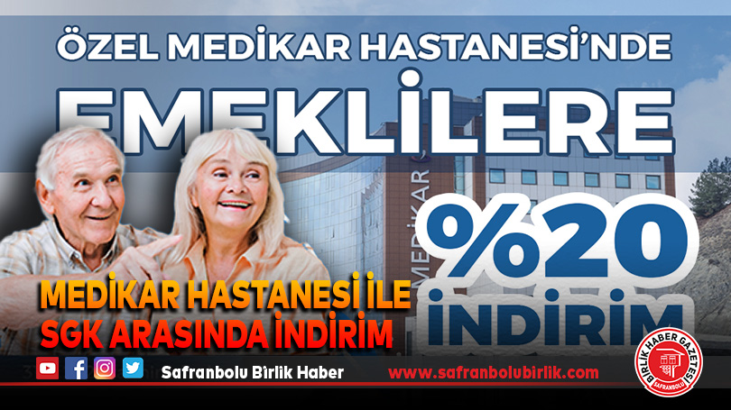 Medikar Hastanesi ile SGK Arasında İndirim ProtokolüFormun Üstü