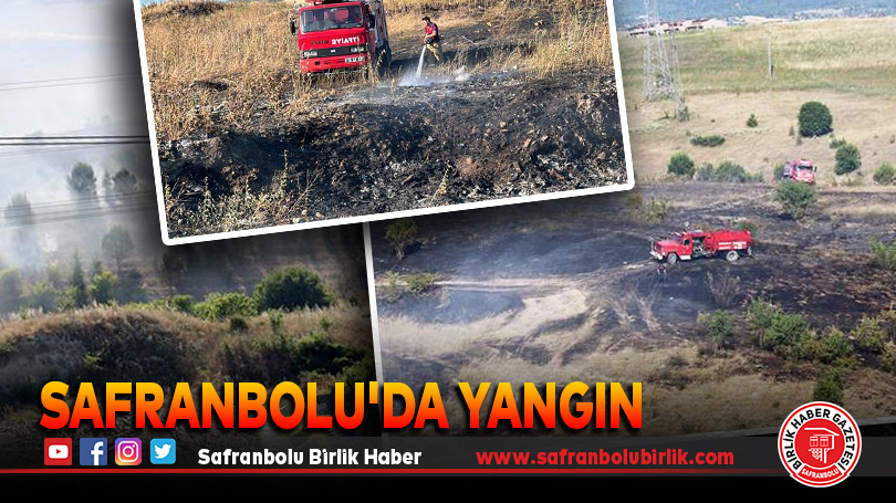 Safranbolu’da Yangın