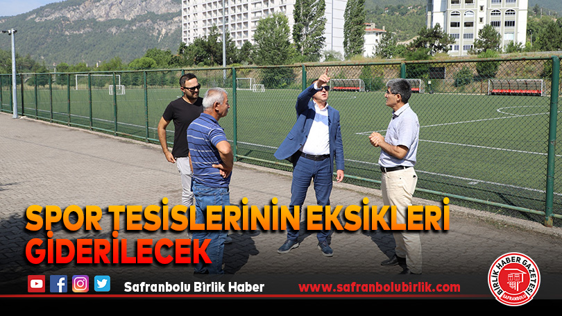 Spor Tesislerinin Eksikleri Giderilecek