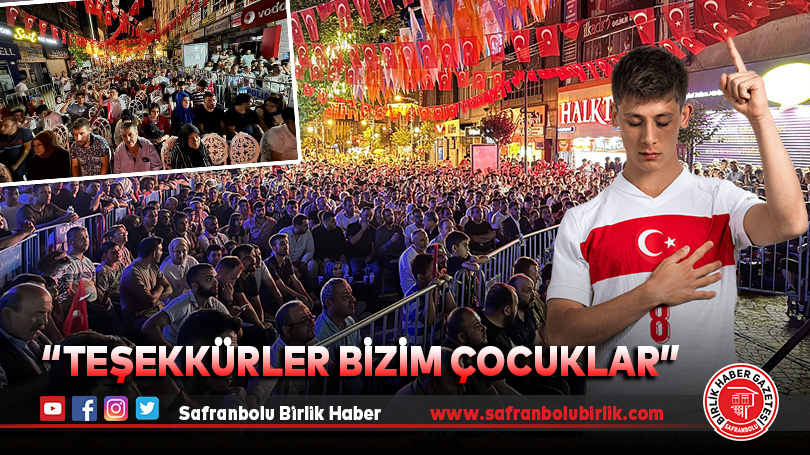 “Teşekkürler Bizim Çocuklar”