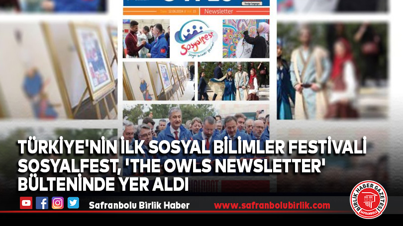 “The Owls Newsletter” Son Sayısında Türkiye’nin İlk Sosyal Bilimler Festivali Sosyalfest’e Yer Verdi
