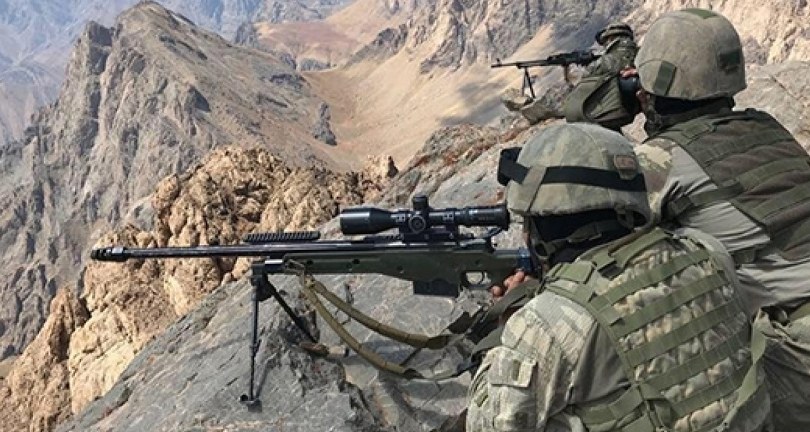 MSB: “Irak’ın ve Suriye’nin kuzeyinde toplam 19 terörist etkisiz hale getirildi”