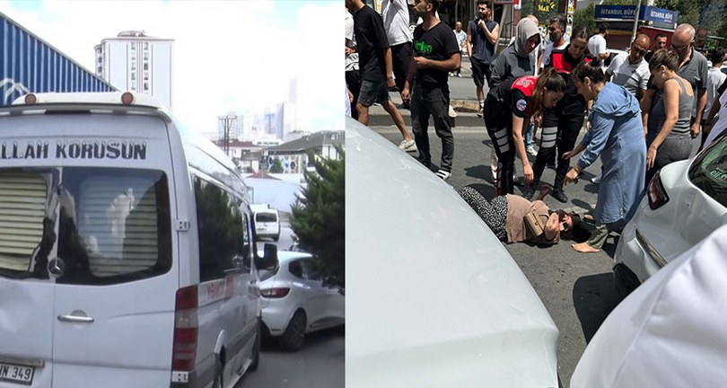 Esenyurt’ta freni boşalan tır, 5 araca çarptı