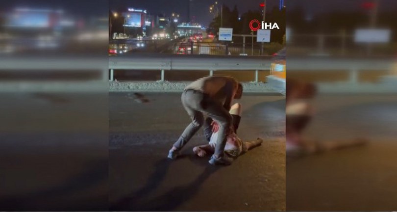 Avcılar’da ilginç kavga: Kazaya karışıp birbirlerini dövdüler