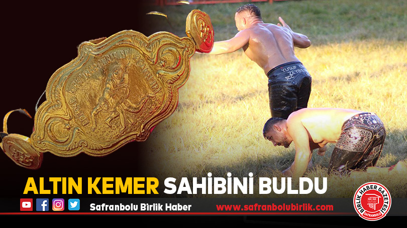 Kırkpınar’da başpehlivan Yusuf Can Zeybek oldu