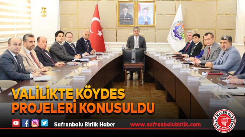 KÖYDES Projeleri Değerlendirildi