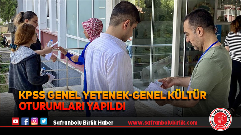 KPSS Genel Yetenek-Genel Kültür oturumları yapıldı