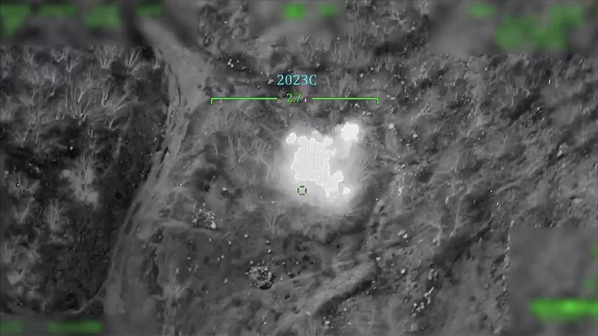 Irak ve Suriye’nin kuzeyinde 4 terörist etkisiz hale getirildi