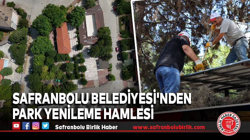 Safranbolu Belediyesi’nden Park Yenileme Hamlesi