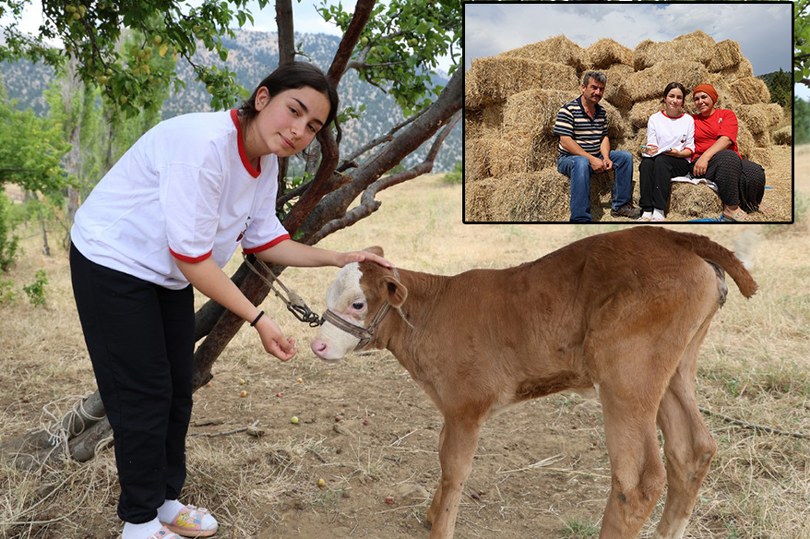 Çoban Zeynep LGS’de ilçe birincisi oldu