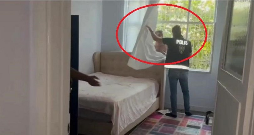 2 milyonluk hırsızlık yaptı, perdenin arkasında yakalandı