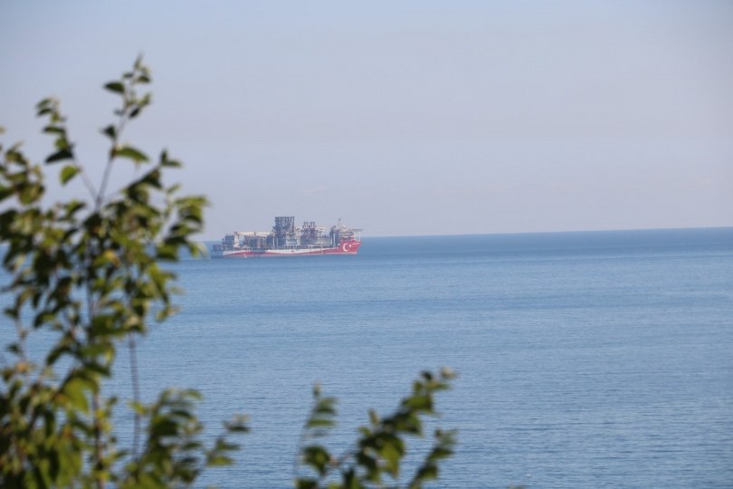 Abdülhamid Han sondaj gemisi Karadeniz’e ulaştı