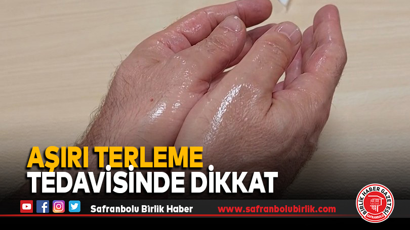 Aşırı Terleme Tedavisinde Dikkat