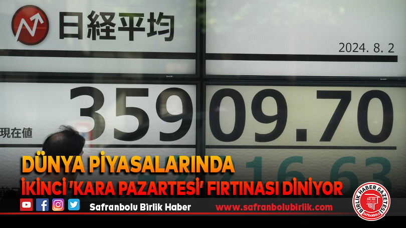 Dünya piyasalarında ikinci ’Kara Pazartesi’ fırtınası diniyor