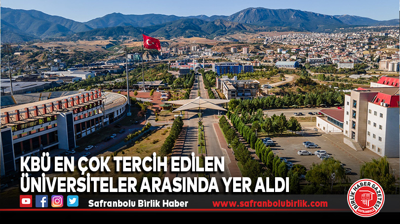 KBÜ en çok tercih edilen üniversiteler arasında yer aldı