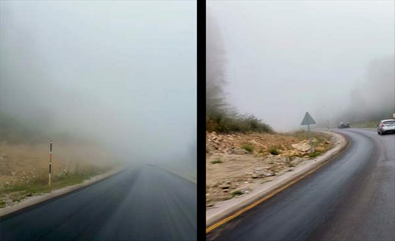 Kastamonu’da sis etkili oldu