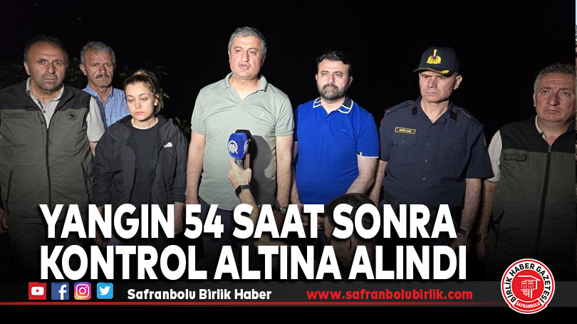 Ovacık Yangını 54 Saat Sonra Kontrol Altına Alındı