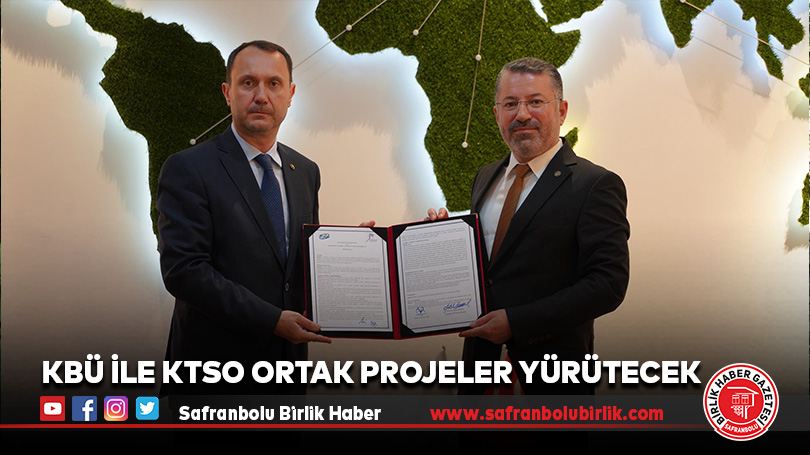 KBÜ İle KTSO Ortak Projeler Yürütecek