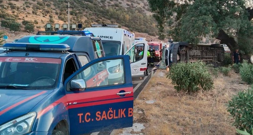 Milas’ta feci kaza! Çok sayıda yaralı var