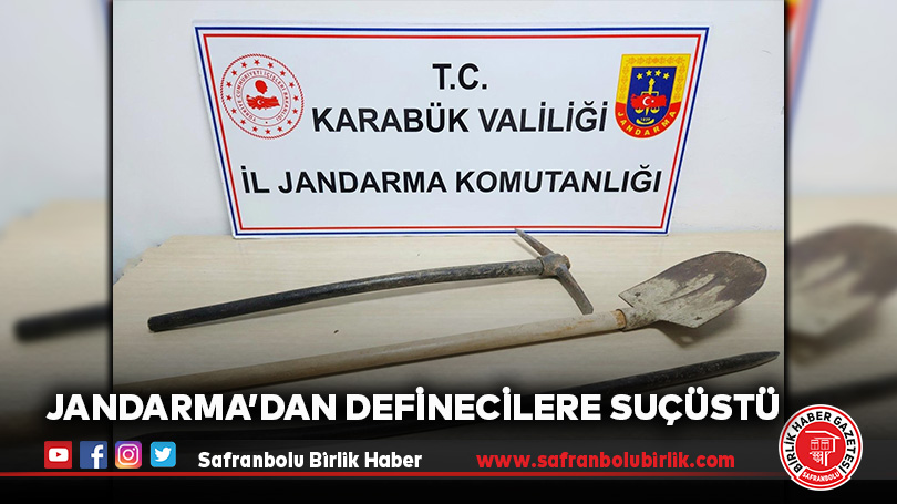 Jandarma’dan Definecilere Suçüstü