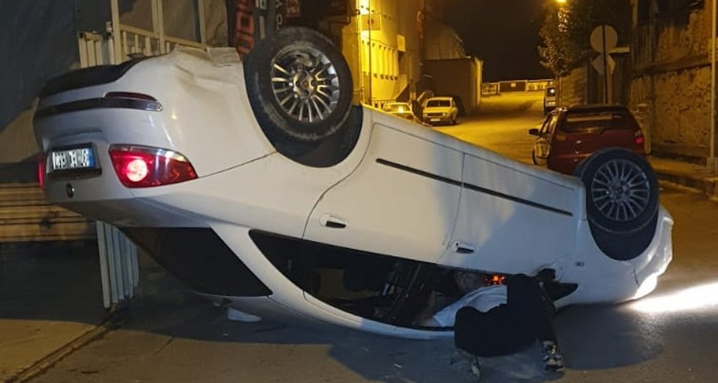 Kastamonu’da iki otomobil çarpıştı: 2’si futbolcu 5 yaralı