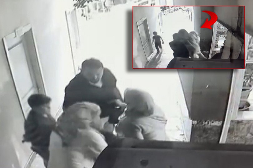 Öfkelendiği çocuğu havaya kaldırıp yere attı