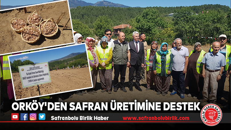 ORKÖY’den Safran Üretimine Destek