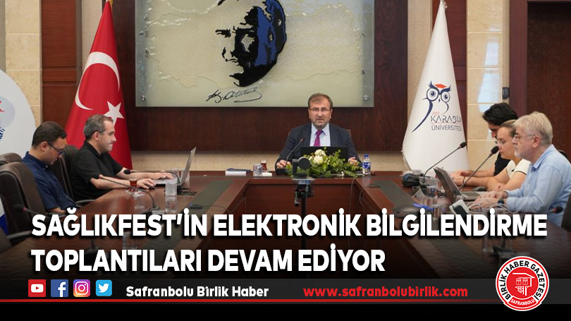 Sağlık Bilimleri Festivali: Sağlıkfest’in Elektronik Bilgilendirme Toplantıları Devam Ediyor