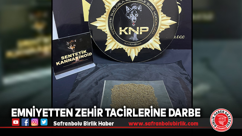 Emniyetten Zehir Tacirlerine Darbe