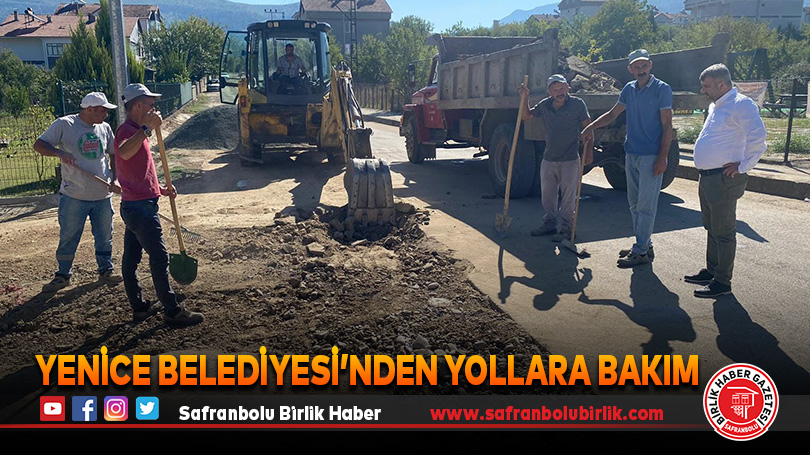 Yenice Belediyesi’nden Yollara Bakım