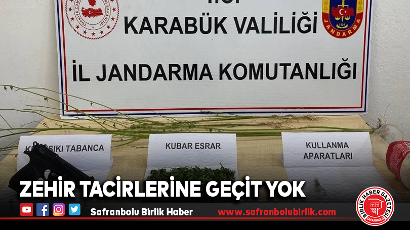 Zehir Tacirlerine Geçit Yok
