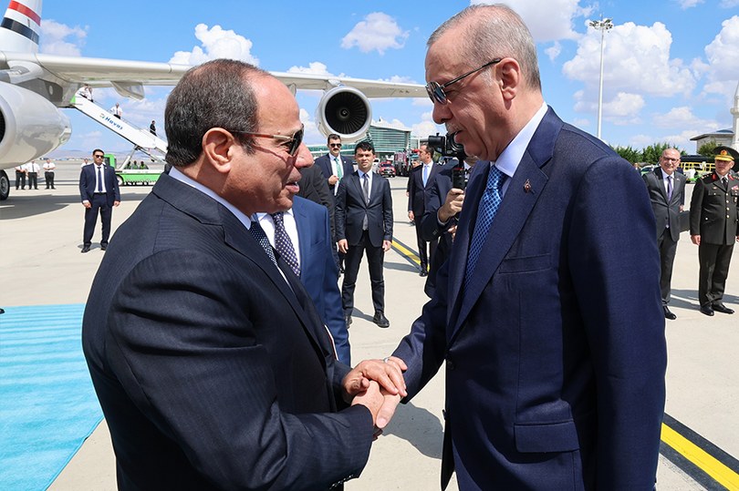 Mısır Cumhurbaşkanı Sisi, Ankara’da