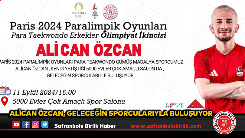 Alican Özcan, Geleceğin Sporcularıyla Buluşuyor