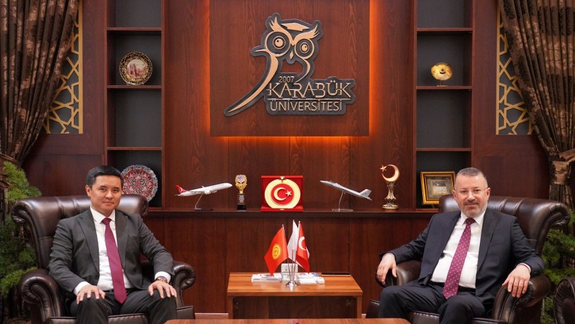KBÜ ile Kırgız Ekonomi Üniversitesi Arasında Akademik İş Birliği Protokolü İmzalandı