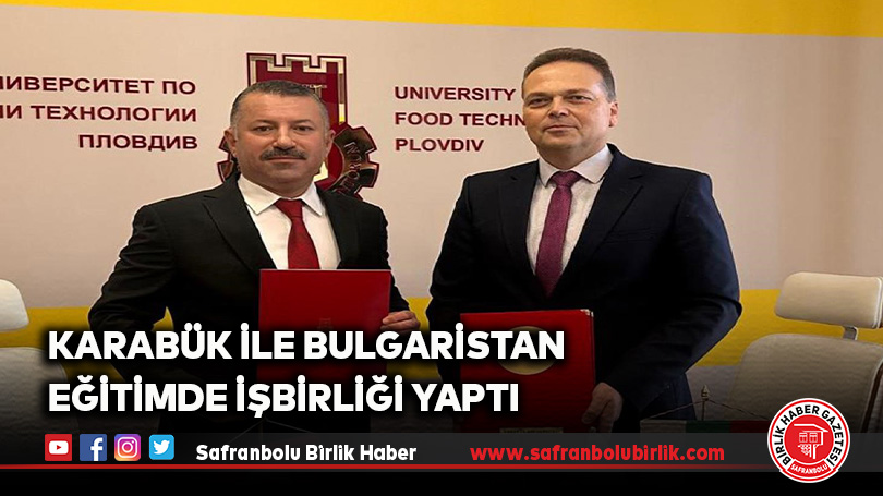 KBÜ İle University of Food Technologies Plovdiv Arasında Erasmus Protokolleri İmzalandı
